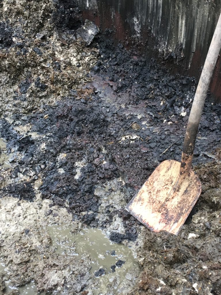 Fermenterreinigung an der Biogasanlage im Juli 2018 – Bild 5