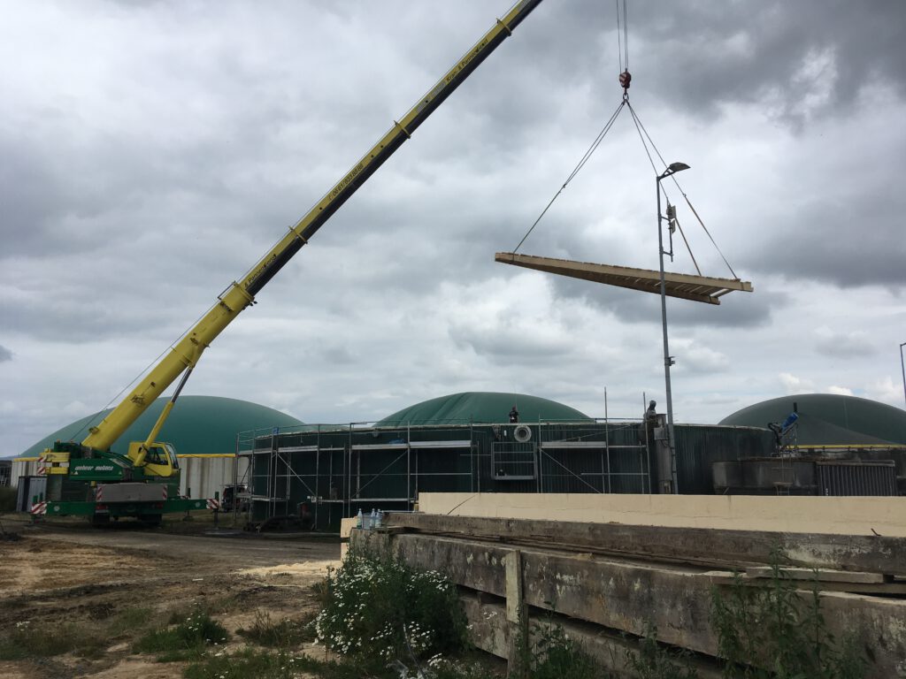 Fermenterreinigung an der Biogasanlage im Juli 2018 – Bild 4